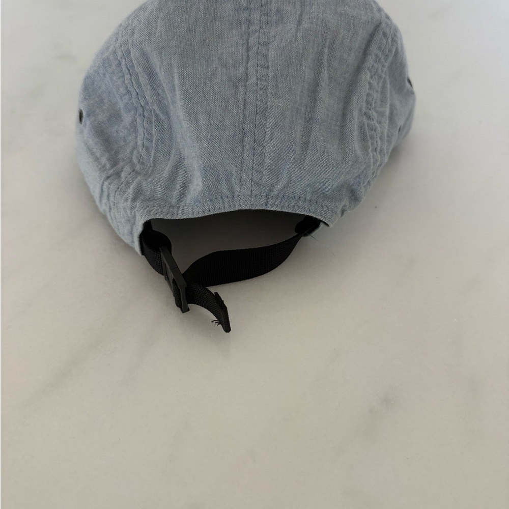 Obey Denim Blue and Chocolate Brown Hat - Picture 3 of 5